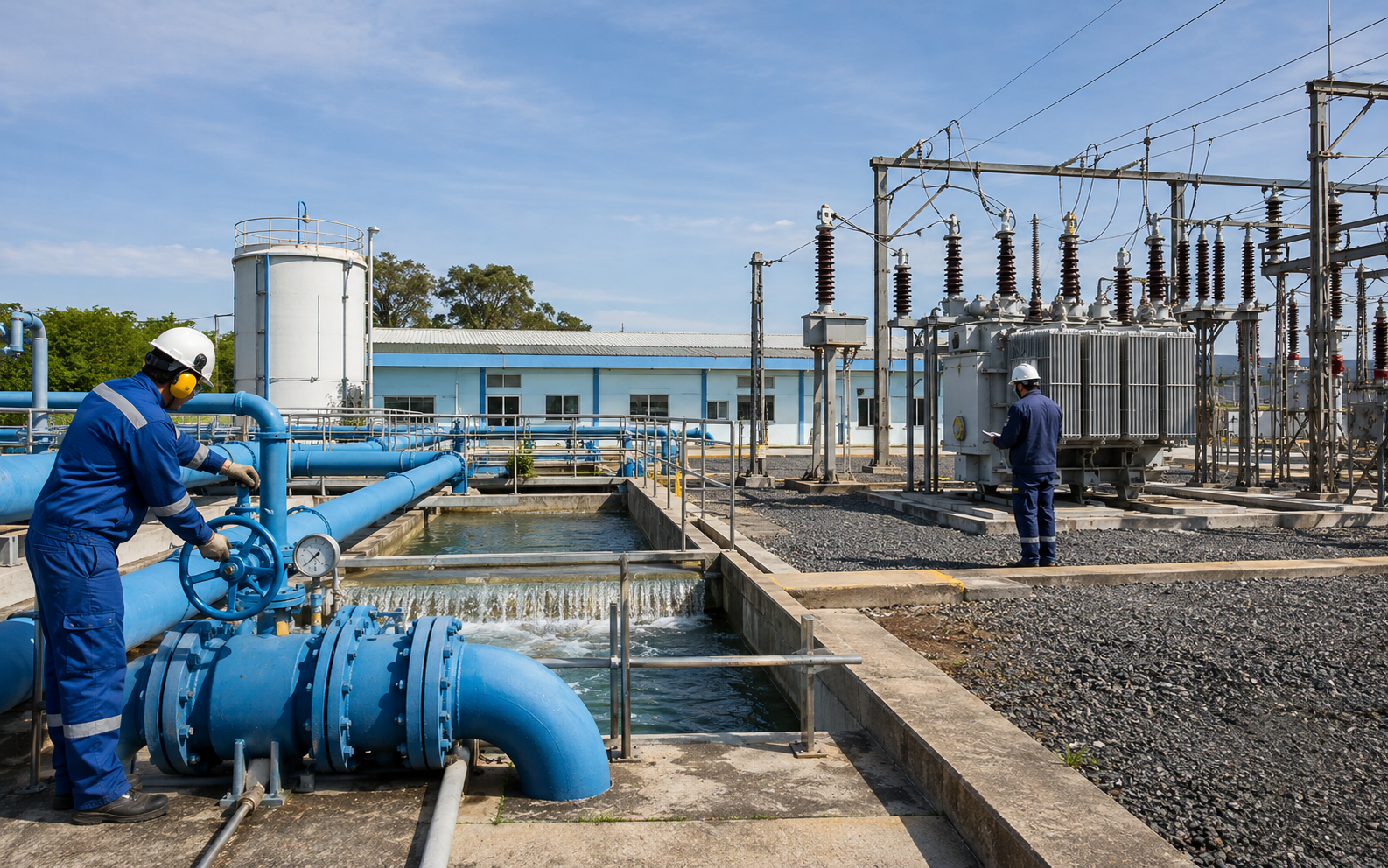 Una ciudad conecta energía, agua y servicios esenciales para sus habitantes.